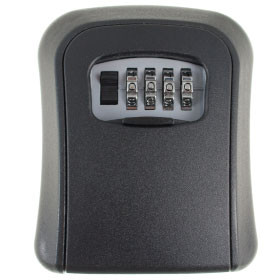 Key safe box 121x87x41 mm with digit numeric code MU