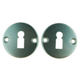 Keyhole escutcheon D50 F1+screws (E)