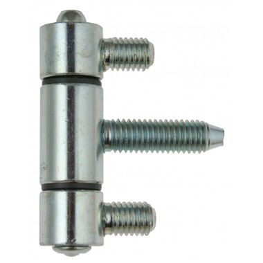Bolt hinge-DIN 18/61 mm ZN for metal door