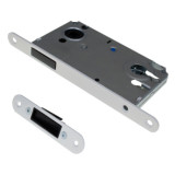 Lock case with magnetic latch B-TWIN PZ with strike plate VRR97 VA/RAL9010