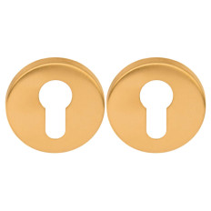 Cylinder escutcheon BASICS HME PVD (SC/E)