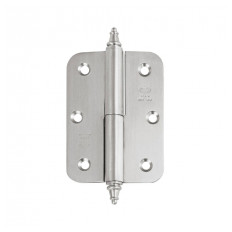 Door hinge AMIG 100x70x2,5 mm Stainless steel right AISI-202