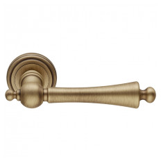 Door handle HEIDI with keyhole escutcheon BM (E)