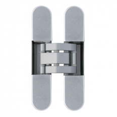 Concealed hinge with 4 covers INVISACTA 120x23 mm 3D MCR