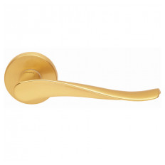 Door handle SPIN without escutcheon on rose (E)