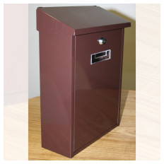 Mailbox TX0070-2 with name slot PR/RAL8017