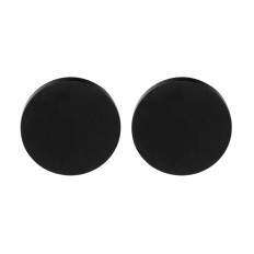 Blank escutcheon BBB2014 on rose 6,5 x 52 mm MU PVD (SC)
